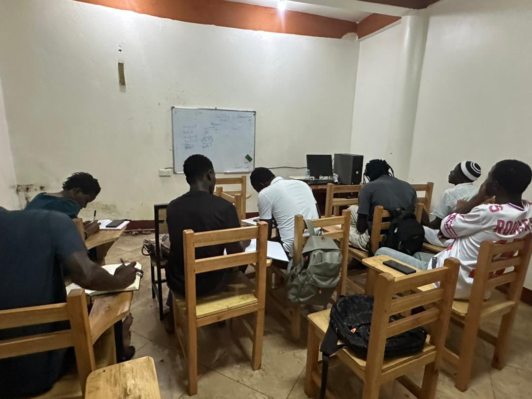 Studying English in Africa online